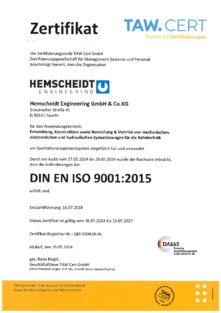 DIN EN ISO 9001