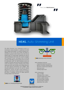 Auto Shimming Unit