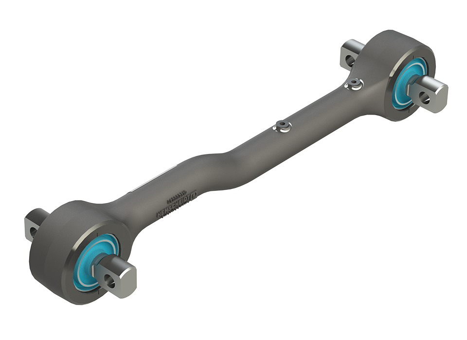 Detailed view of the traction rods (HETR) in version 1